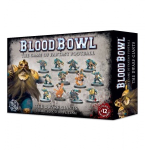 Blood Bowl: Dwarf Giants Team (Box damaged)