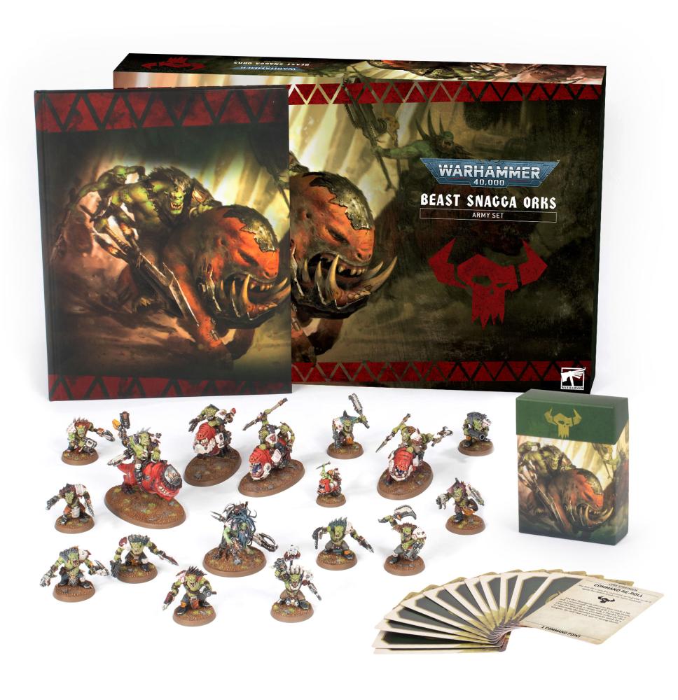 Warhammer: Beast Snagga Orks Army Set (Box damaged)